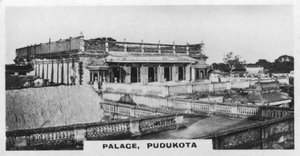 Palacio, Pudukottai, Tamil Nadu, India, c1925 de Unbekannt