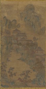 Palacio en las montañas, dinastía Ming, siglos XVI-XVII
