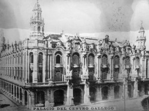 Palacio del Centro Gallego, años 1920 de Unbekannt