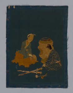 Pieza de panel, China, dinastía Qing 1644-1911, 1800-50 de Unbekannt