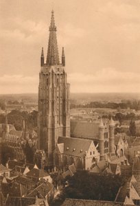Panorama y Iglesia de Notre-Dame, c1928 de Unbekannt