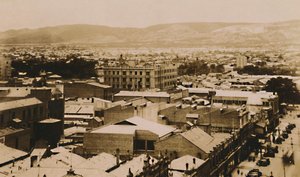 Panorama de Adelaida y las colinas, Australia del Sur, finales del siglo XIX-principios del siglo XX de Unbekannt