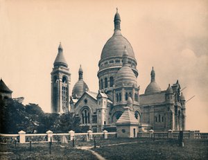 París. - La Basílica del Sagrado Corazón, c1910