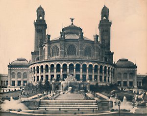 París. - El Palacio del Trocadero. - ND, c1910 de Unbekannt