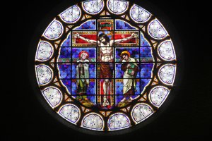 París, Francia Iglesia de Notre-Dame-du-Rosaire vidriera, París, Francia de Unbekannt