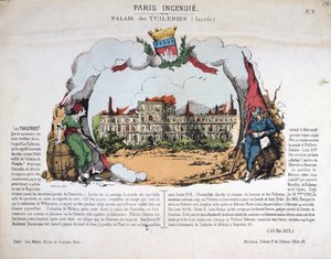 París Incendiado, 1871 de Unbekannt