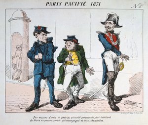París pacificado, 1871 de Unbekannt