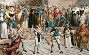 París durante la Liga La Ligue, 1590 siglo XIX