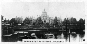 Edificios del Parlamento, Victoria, Columbia Británica, Canadá, c1920s de Unbekannt