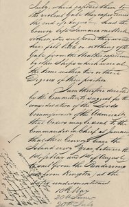 Parte de la carta fechada el 31 de diciembre de 1806 de Lloyds al Almirantazgo, 1928 de Unbekannt