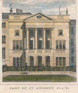 Parte de St. Andrews Place, siglo XIX de Unbekannt