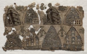 Parte de una bolsa de reliquias, 1250-1299 de Unbekannt