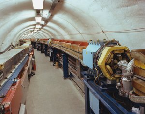 Túnel del acelerador de partículas, CERN, Ginebra, siglo XX de Unbekannt