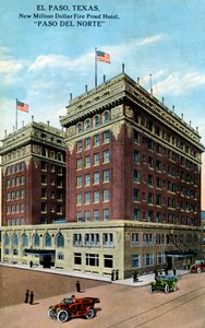 Hotel Paso del Norte, El Paso, Texas, EE.UU.