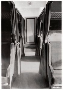 Compartimento de pasajeros del Zeppelin LZ 126, c. 1924-1933 de Unbekannt