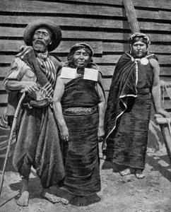 Indios patagónicos, Argentina, 1922 de Unbekannt