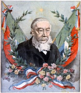 Paul Kruger, político sudafricano, c1900 de Unbekannt