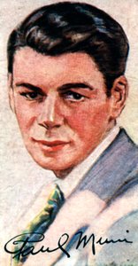 Paul Muni, 1895-1967, actor versátil ganador del Premio de la Academia, siglo XX de Unbekannt