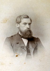 Pavel Tretyakov, mecenas de arte ruso, coleccionista y fundador de galería, 1865