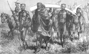 Mensajeros de Paz de Cetewayo, c. 1880 de Unbekannt