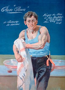 Anuncio de jabón Pears, 1900