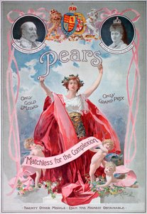 Anuncio de jabón Pears, 1903 de Unbekannt