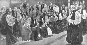 Pares espirituales en la Cámara de los Lores en 1894, 1901 de Unbekannt