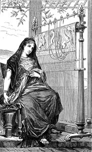 Penélope y su telar, 1886 de Unbekannt