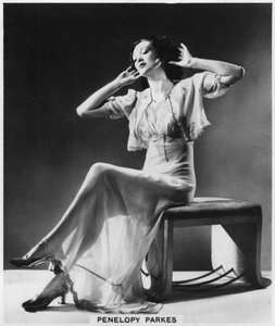 Penelopy Parkes, actriz, 1939