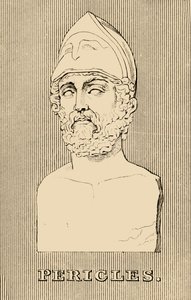 Pericles, c. 495-429 a.C., 1830 de Unbekannt
