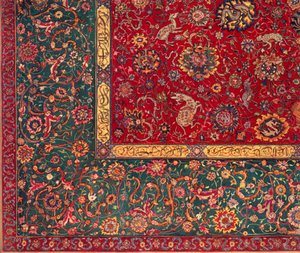 Alfombra persa, c. 1550, 1926 de Unbekannt
