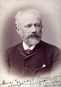 Peter Tchaikovsky, compositor ruso, 1888 de Unbekannt