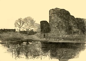 Castillo de Pevensey, 1898 de Unbekannt