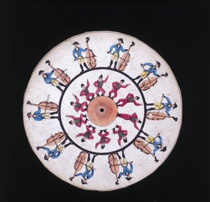 Disco de fenakistiscopio, c 1830