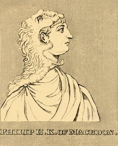 Felipe II Rey de Macedonia, 382-336 a.C. de Unbekannt