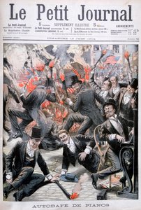 Piano en llamas, Estados Unidos, 1904 de Unbekannt