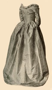 Retrato de un vestido azul interesante usado por la Sra. St Clair, c1760, 1937 de Unbekannt