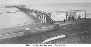 Muelle Clacton on Sea, 23 de abril de 1886