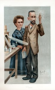 Pierre y Marie Curie, físicos franceses, 1904 de Unbekannt