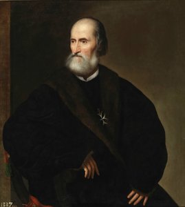 Pietro Bembo como prior de los Caballeros Hospitalarios, ca. 1537 de Unbekannt