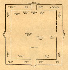 Plano del intercambio en 1837, 1897 de Unbekannt