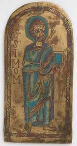 Placa de San Simón, alemán, siglo XII de Unbekannt