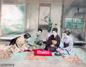 Cartas de juego, Kobe, Japón