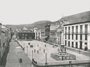 Plaza de la Candelaria, Santa Cruz de Tenerife, Canarias, España, 1895 de Unbekannt
