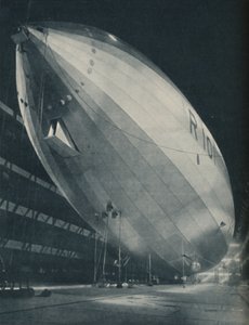 Posada en el vasto salón de su lugar de nacimiento, lista para alzar el vuelo, c1935 de Unbekannt
