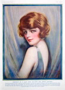 Anuncio de Ponds Cream, 1928 de Unbekannt