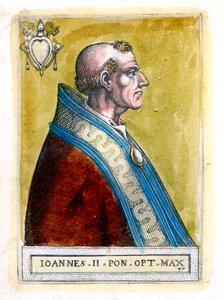 Papa Juan II d535, siglo XIX
