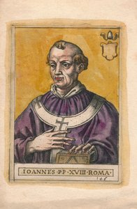 Papa Juan XVIII de Unbekannt