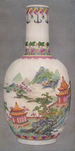 Botella de porcelana en el estilo Ku Yueh Hsuan. Periodo ChIen Long, 1736-1796, 1928 de Unbekannt