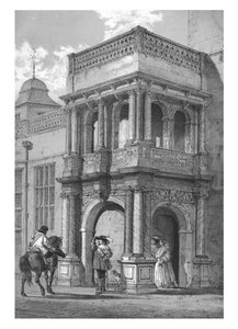 Porche en Audley End, Essex, c. 1840 de Unbekannt